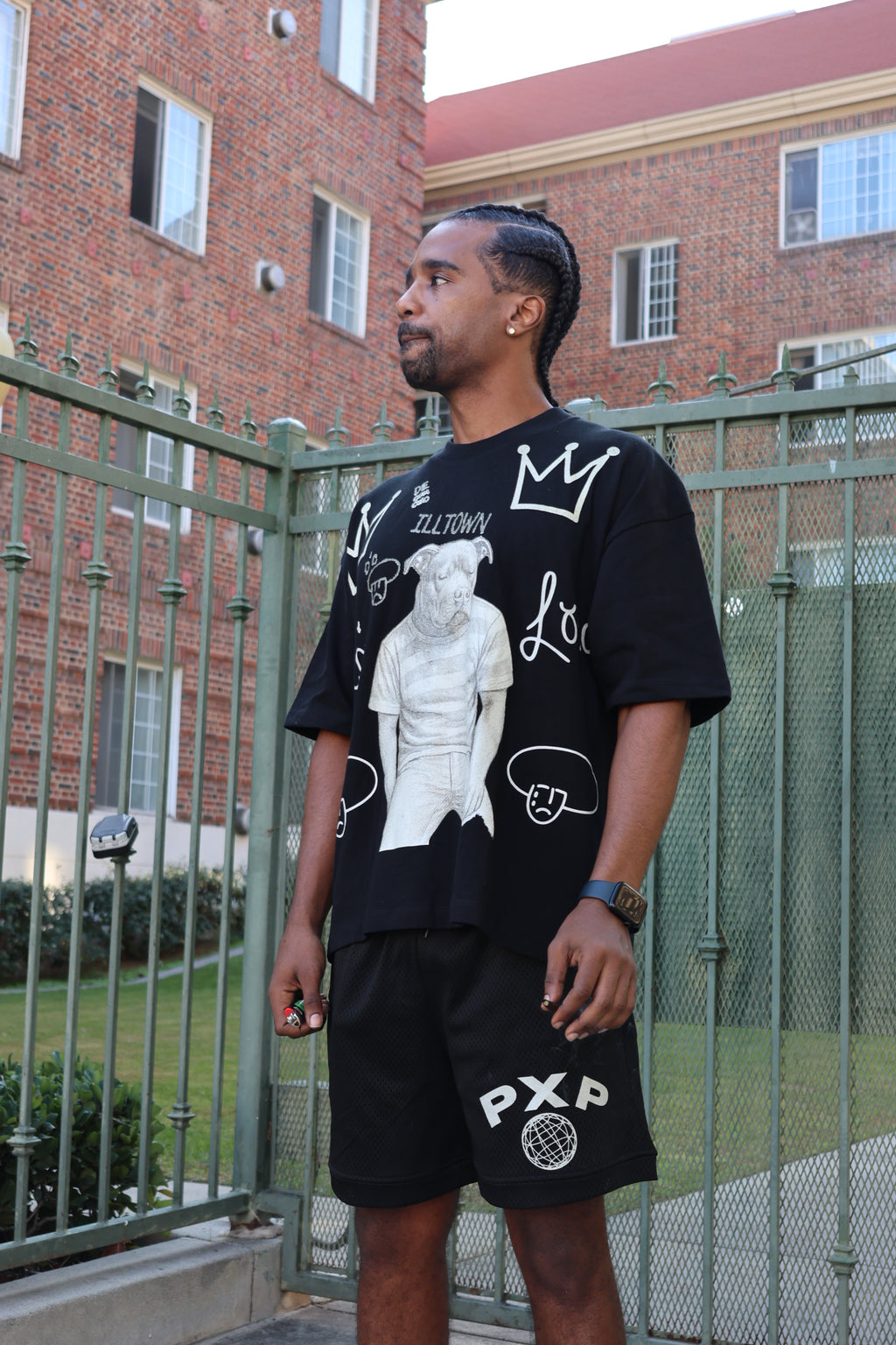 ILLTOWN TEE(OVERSIZED FIT)