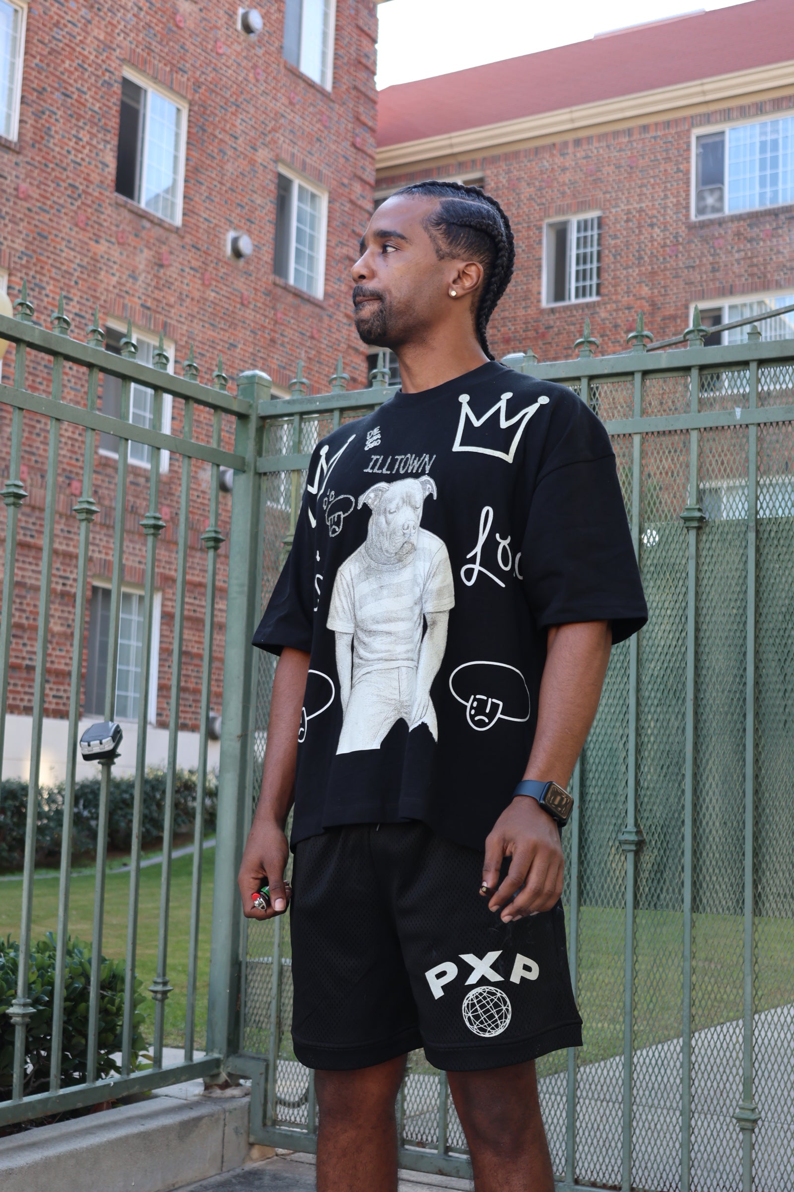 ILLTOWN TEE(OVERSIZED FIT)