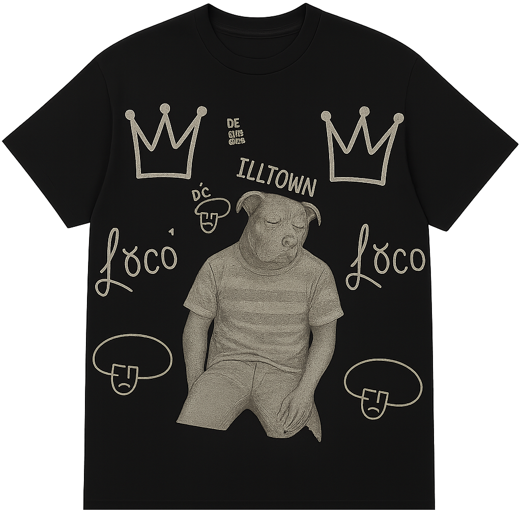 ILLTOWN TEE(OVERSIZED FIT)